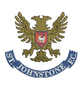 St Johnstone Football Embroidered Patch