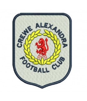 Crewe Alexandra Football Embroidered Patch