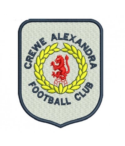 Crewe Alexandra Football Embroidered Patch