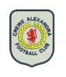 Crewe Alexandra Football Embroidered Patch