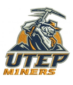 UTEP Football Embroidered Patch