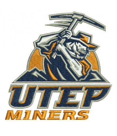 UTEP Football Embroidered Patch