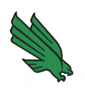 North Texas Football IRON PATCH