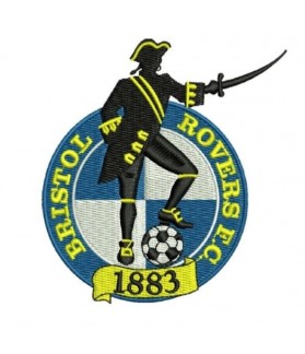 Bristol Rovers Football Embroidered Patch