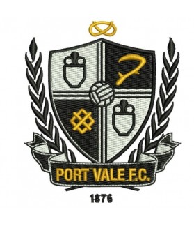 Port Vale Football Embroidered Patch