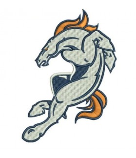 Denver Broncos Football Embroidered Patch