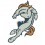 Denver Broncos Football IRON PATCH