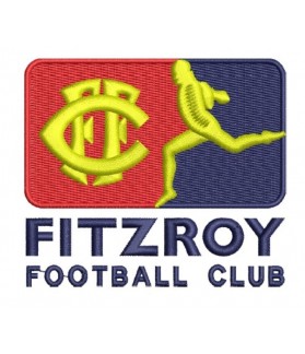 Fitzroy Football Embroidered Patch