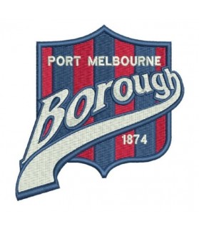 Port Melbourne Football Embroidered Patch