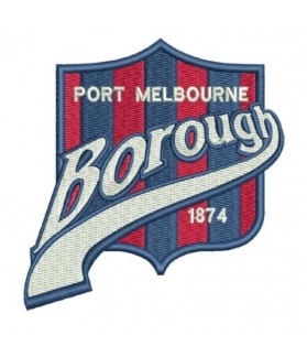 Port Melbourne Football Parche bordado