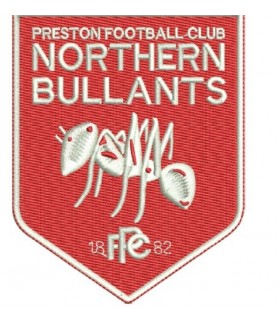 Preston Football Embroidered Patch