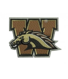Western Michigan Broncos Football Embroidered Patch
