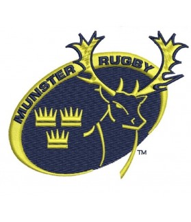 Munster Rugby Football Embroidered Patch