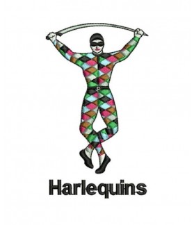 Harlequins Rugby Football Embroidered Patch