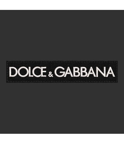Patch brodé DOLCE GABBANA