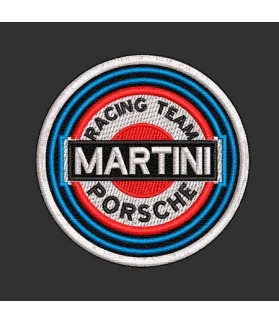 Iron patch Martini Porsche Racing Team