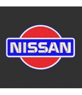Embroidered patch NISSAN