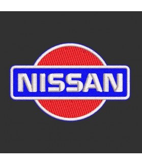 Parche bordado NISSAN
