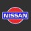 Embroidered patch NISSAN