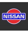 Embroidered patch NISSAN