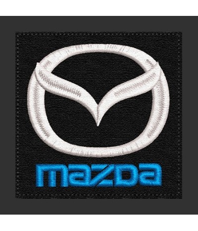 Embroidered patch MAZDA