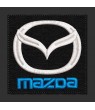 Parche bordado MAZDA