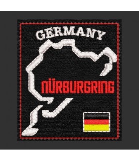 Nurburgrin Embroidered patch
