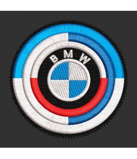 EMBROIDERED PATCH BMW