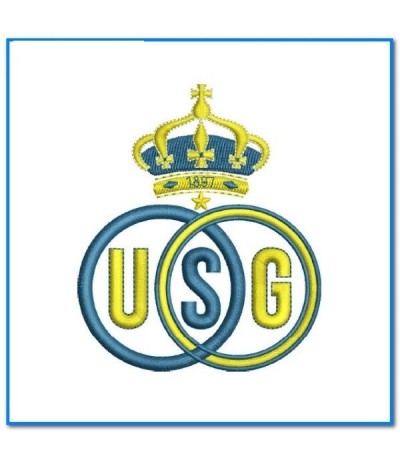 Royale Union Saint-Gilloise Football PATCH BORDADO