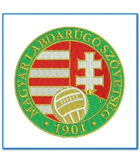 Hungary National Football Parche bordado