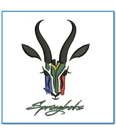 Springboks Rugby Football ZONA RICAMATA