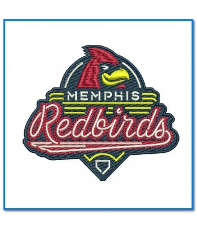 Memphis Redbirds Baseball Football Embroidered Patch