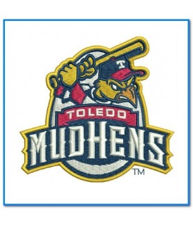 Toledo Mud Hens Football Embroidered Patch