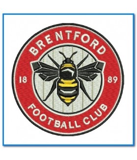 Brentford Football Embroidered Patch