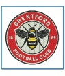 Brentford Football Embroidered Patch