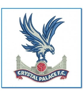 Crystal Palace Football Embroidered Patch
