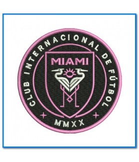 Inter Miami CF Football PATCH BRODE