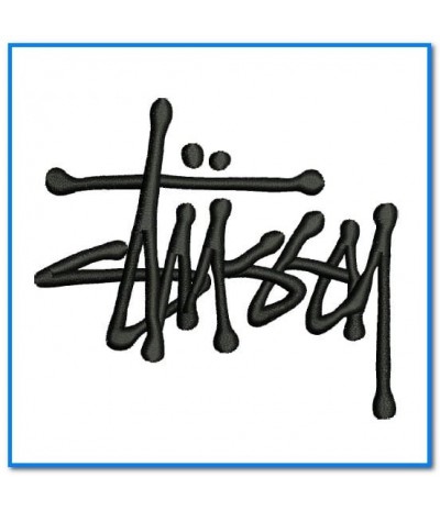 Iron patch Stussy