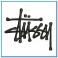 Iron patch Stussy