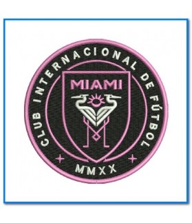 Inter Miami CF Soccer Club Parche bordado