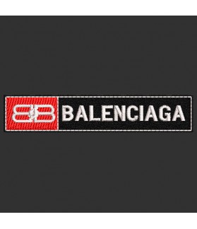 Patch Bordado BALENCIAGA