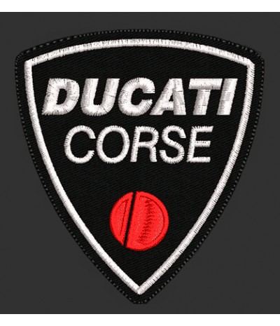 Remendo bordado Motorcycle DUCATI CORSE
