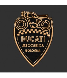 Embroidered patch Motorcycle DUCATI