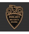 Parche bordado Motorcycle DUCATI