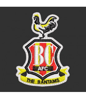 Bradford City Football Embroidered Patch