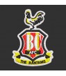 Bradford City Football Parche bordado