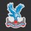 Crystal Palace Football Embroidered Patch