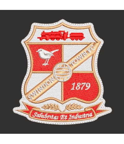 Swindon Town Football PATCH BRODE