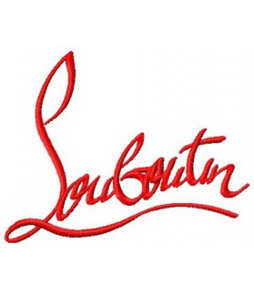 Iron patch Christian Louboutin