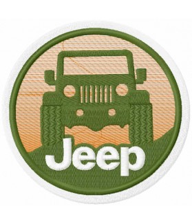 Embroidered Patch JEEP